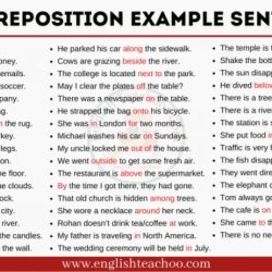 Preposition prepositions sentences book gr google