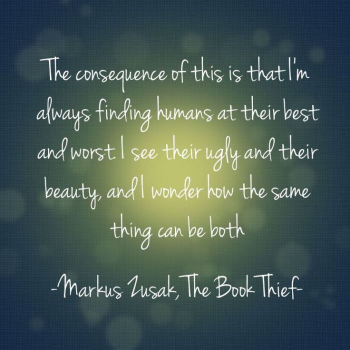 Quotes from the book thief with page numbers