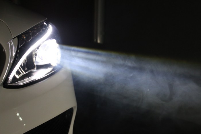 Low beam headlamps are only effective for speeds up to