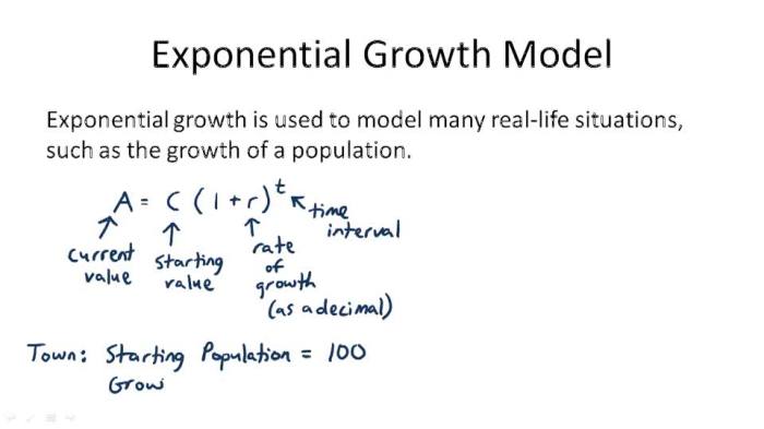 Modeling with exponential and logarithmic equations assignment